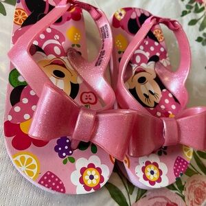 Disney Minnie Mouse Girls Flip Flops